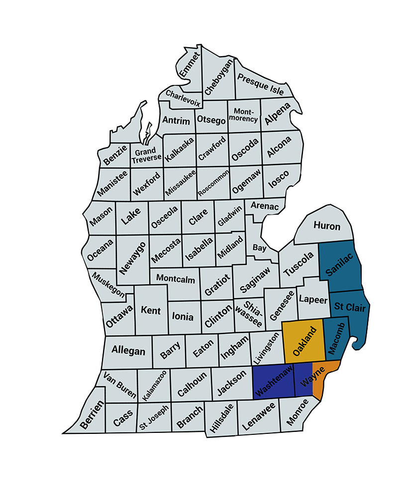 Coverage Area Local 80 Sheet Metal Workers